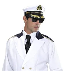 Cruiseship Captain Luxe Kapiteinspet -Muziek & Popsterren Winkel 0186s c 2