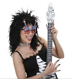 Bril Hard Rock Gitaar -Muziek & Popsterren Winkel 0345m c 1