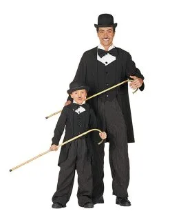 Charlie Uit De Stomme Film Kind Jongen Kostuum -Muziek & Popsterren Winkel 3463 004