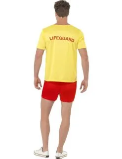 Baywatch Man Kostuum -Muziek & Popsterren Winkel 74328c 19