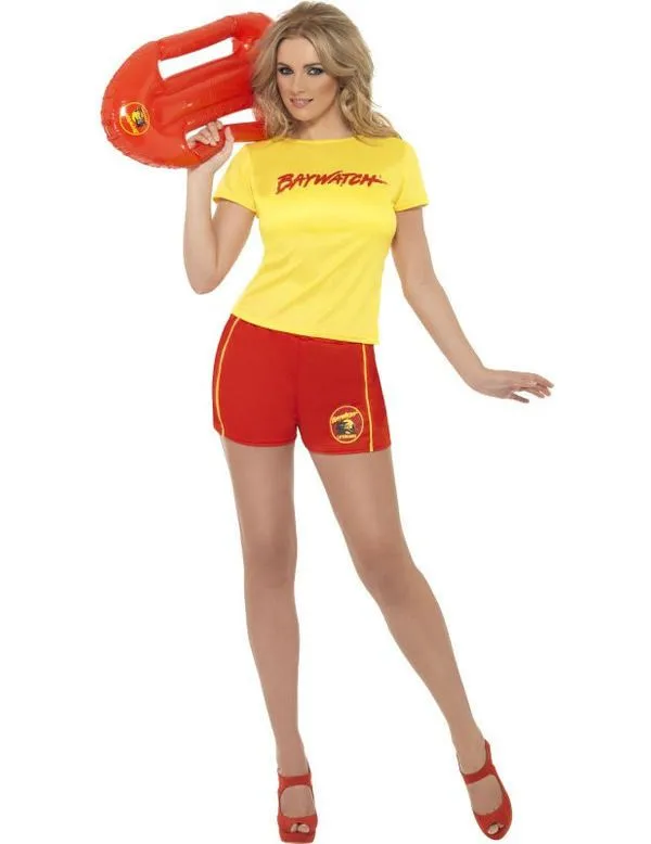 Baywatch Vrouw Kostuum 1 Baywatch Vrouw Kostuum