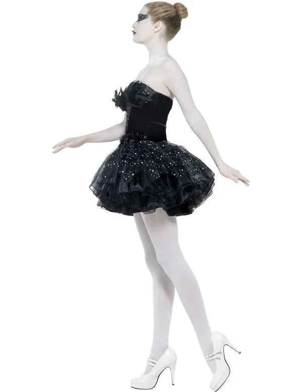 Zwarte Zwaan Ballet Jurk Vrouw 2 Zwarte Zwaan Ballet Jurk Vrouw - Afbeelding 2