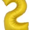 Ballon Nummer 2 Goud