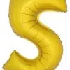 Ballon Nummer 5 Goud
