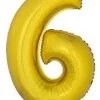 Ballon Nummer 6 Goud