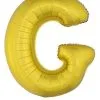Letterballon G Goud
