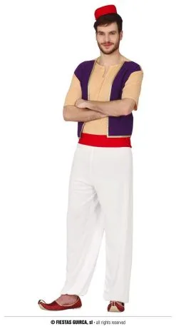 Woestijndief Op De Vlucht Man Kostuum