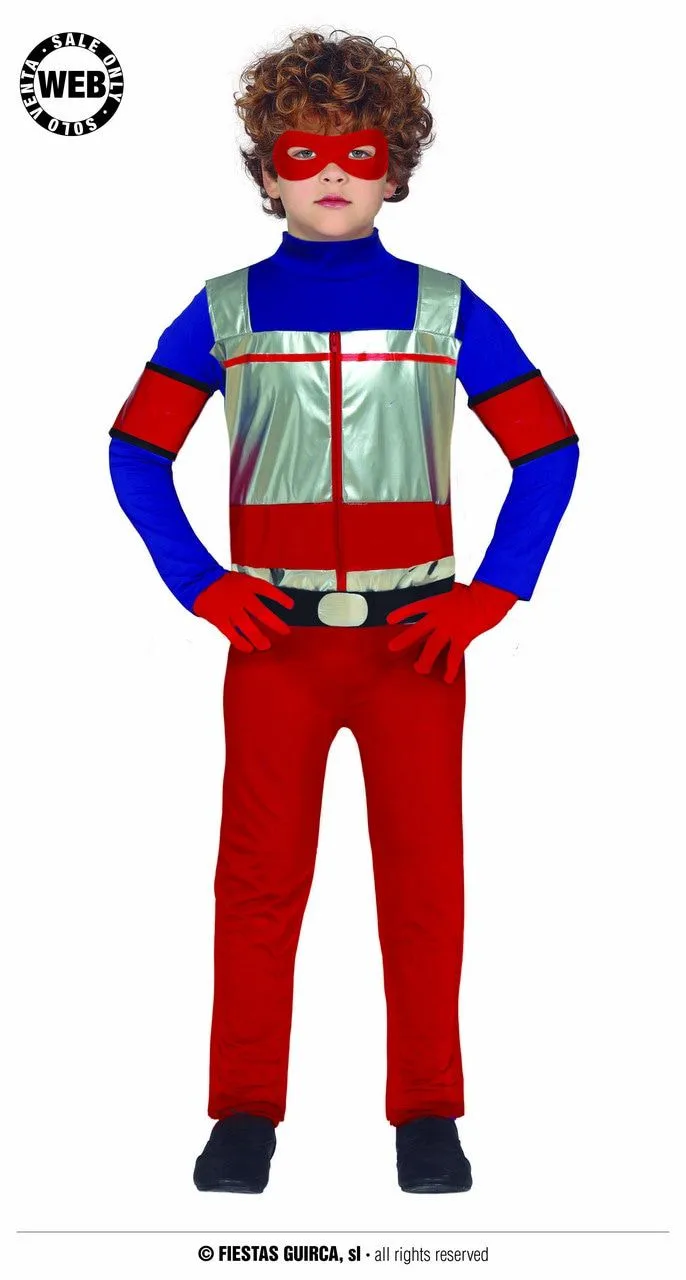 Stoere Space Superhero Kind Kostuum 1 Stoere Space Superhero Kind Kostuum