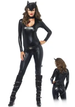 Plezierige Poezerige Poes Catsuit Vrouw Kostuum 8 Plezierige Poezerige Poes Catsuit Vrouw Kostuum -Muziek & Popsterren Winkel leg83767 0013 15