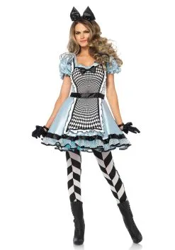 Hypnotiserende Alice In Wonderland Vrouw Kostuum