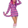 Cheshire Cat Uit Alice In Wonderland Vrouw Kostuum