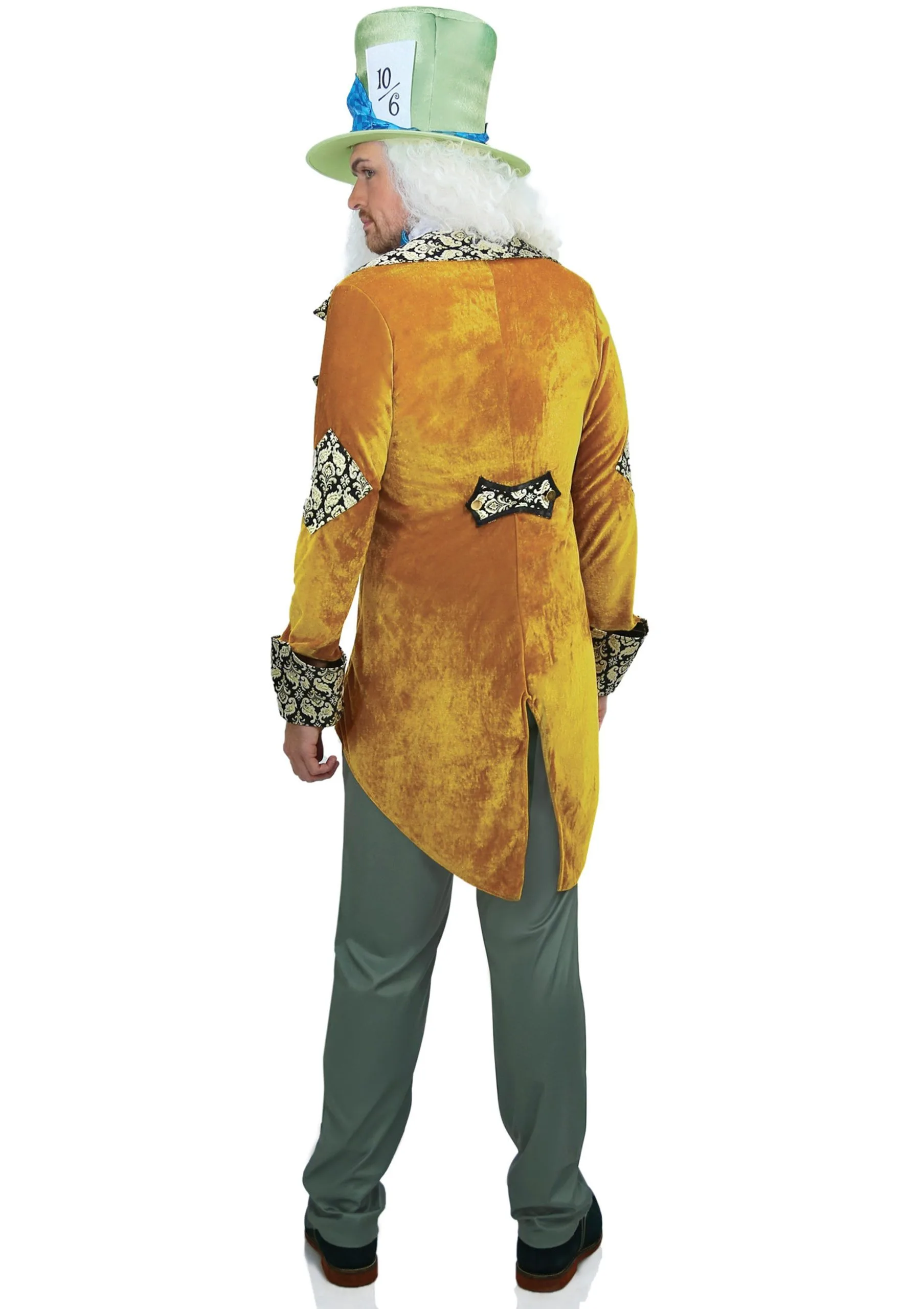 Krankzinnig Knotsgek Mad Hatter Man Kostuum 2 Krankzinnig Knotsgek Mad Hatter Man Kostuum - Afbeelding 2