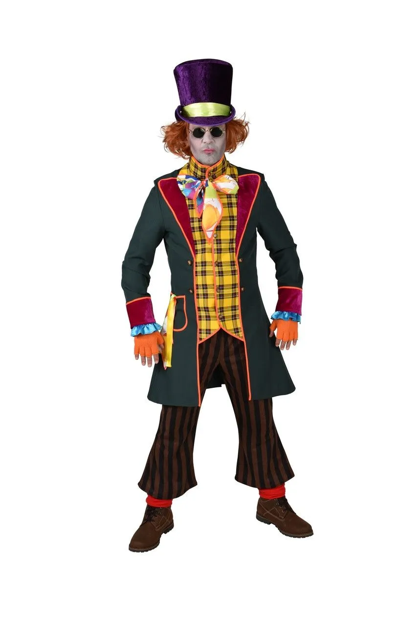 Te Gek Druk Gekke Hoedenmaker Mad Hatter Man Kostuum 1 Te Gek Druk Gekke Hoedenmaker Mad Hatter Man Kostuum