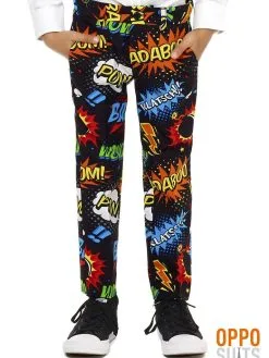 Comic Badaboom Opposuit Jongen Kostuum -Muziek & Popsterren Winkel osbo 0003 3 10