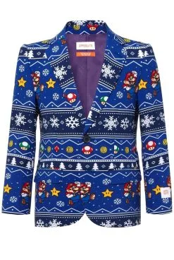 Jongens Lets Go Play Merry Mario Kostuum -Muziek & Popsterren Winkel osbo 0020 5 11