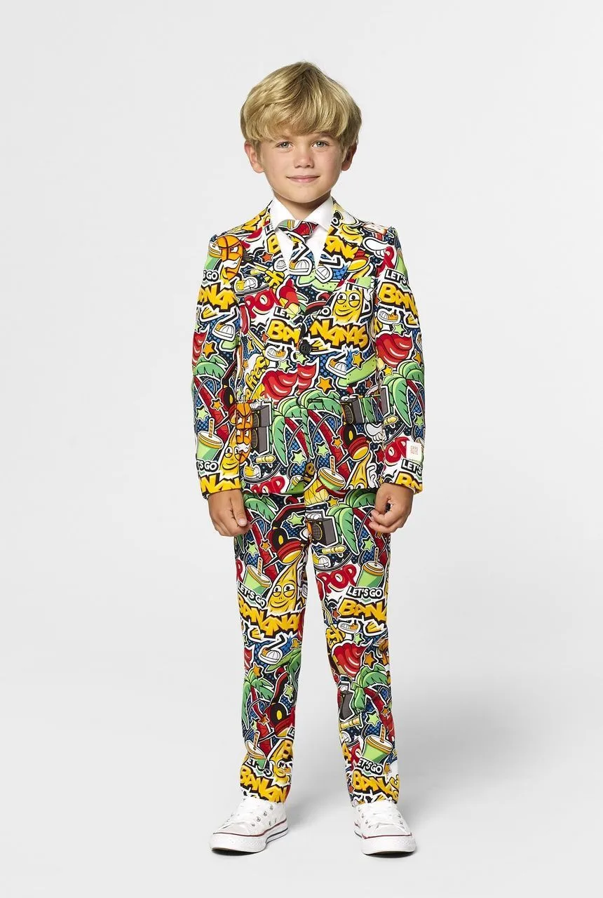 Hippe Street Wise Stijl Jongen Kostuum 1 Hippe Street Wise Stijl Jongen Kostuum