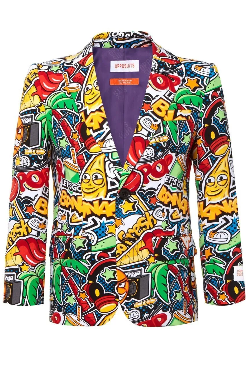 Hippe Street Wise Stijl Jongen Kostuum 6 Hippe Street Wise Stijl Jongen Kostuum - Afbeelding 6