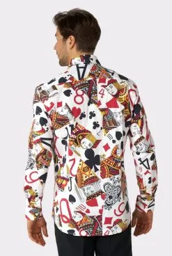 Play Me King Of Clubs Blouse Man -Muziek & Popsterren Winkel ossm 1001 3 12