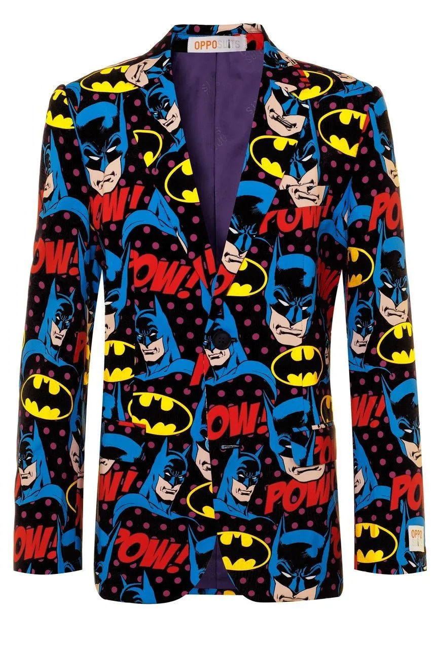 The Dark Knight Comics Batman Strip Tiener Jongen Kostuum 6 The Dark Knight Comics Batman Strip Tiener Jongen Kostuum - Afbeelding 6