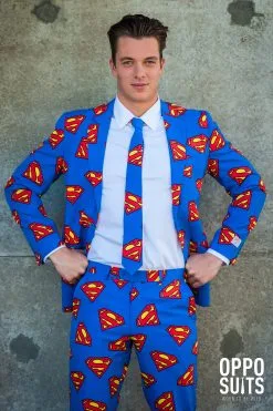Superheld Superman Opposuit Kostuum -Muziek & Popsterren Winkel osui 0039 2 os superman lifestyle rgb 01 11