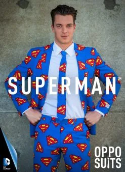 Superheld Superman Opposuit Kostuum -Muziek & Popsterren Winkel osui 0039 3 os superman packaging rgb 02 11