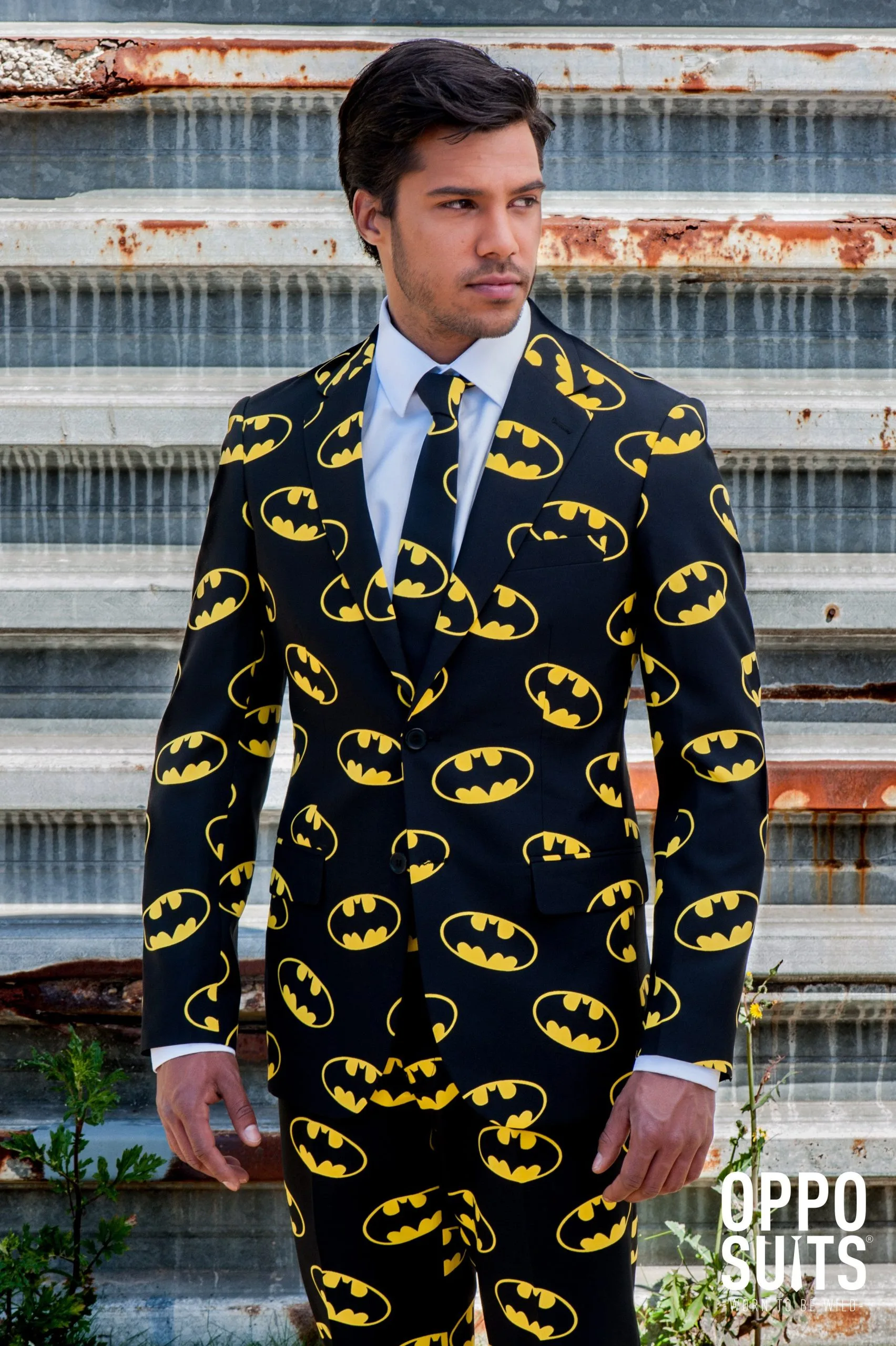 Superheld Batman Opposuit Kostuum 5 Superheld Batman Opposuit Kostuum - Afbeelding 5