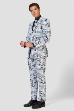 Voorpagina Nieuws Man Kostuum -Muziek & Popsterren Winkel osui 0111 2 16