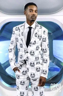 Star Wars Stormtrooper Opposuit Man Kostuum -Muziek & Popsterren Winkel osui 0067 5 15