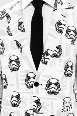 Star Wars Stormtrooper Opposuit Man Kostuum -Muziek & Popsterren Winkel osui 0067 6 15