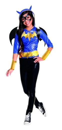 Compleet Batgirl Super Hero Girls Superheld Deluxe Meisje Kostuum
