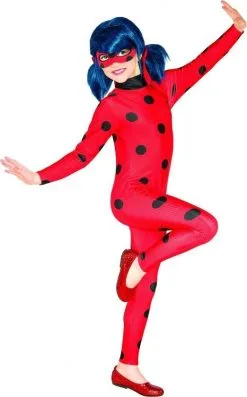 Miraculeuze Ladybug Marinette Meisje Kostuum