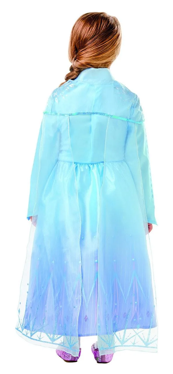 Dansend Op Het IJs Elsa Frozen Deluxe Meisje Kostuum 2 Dansend Op Het IJs Elsa Frozen Deluxe Meisje Kostuum - Afbeelding 2