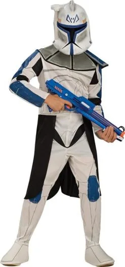 Star Wars Blauwe Clonetrooper Kind Kind Kostuum