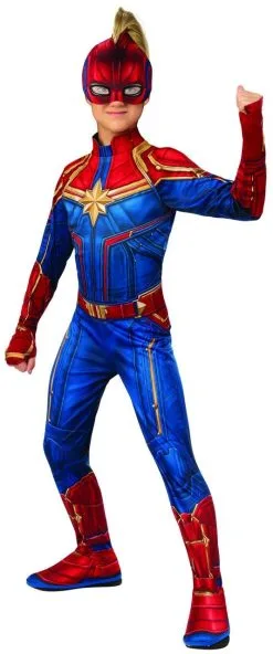 Captain Marvel Hero Suit Classic Jongen Kostuum