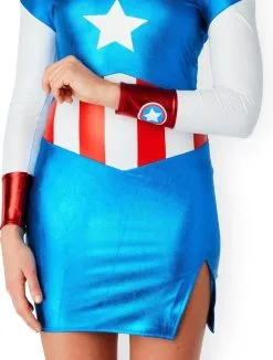 Verleidelijke Miss America Dream Metallic Vrouw Kostuum -Muziek & Popsterren Winkel rub 2020 3880956 4 11