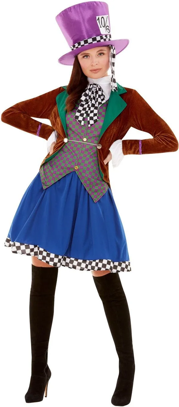 Zo Gek Als Een Mad Hatter Vrouw Kostuum 1 Zo Gek Als Een Mad Hatter Vrouw Kostuum