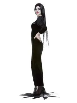 Addams Family Morticia Vrouw Kostuum -Muziek & Popsterren Winkel smf 2020 52233 4 22