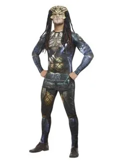 Mythische Strijder Uit De Ruimte Man Kostuum