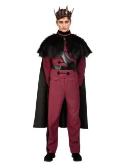 Elegante Donkere Prins Man Kostuum