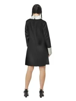 Duister Schoolmeisje Wednesday Vrouw Kostuum -Muziek & Popsterren Winkel smf 2021 51531 3 14