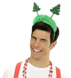 Trillende Hoofdband Kerstboom -Muziek & Popsterren Winkel wdm1014 05682 c 1