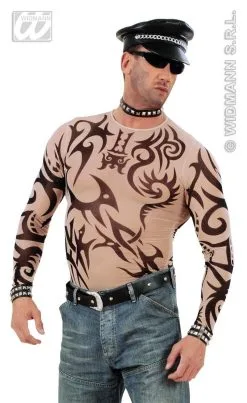 Tattoo Shirt Stam, Man -Muziek & Popsterren Winkel wdm1014 7124 c 5