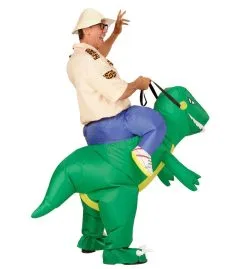 Hilarisch Opblaasbare Dinosaurus Volwassen Kostuum -Muziek & Popsterren Winkel wdm1516 75505 c 14