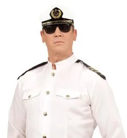 Captain Bril, Met Kapiteinspet -Muziek & Popsterren Winkel wdm1617 14397 d 1