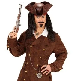 Piraten Accessoire Zakhorloge Luxe Ketting En Schedels -Muziek & Popsterren Winkel wdm1617 46752 c