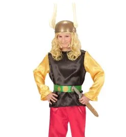 Viking Pruik, Kind Romein Met Snor -Muziek & Popsterren Winkel wdm1617 74599 c 1