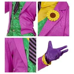 Belachelijk Dwaze Joker Man Kostuum -Muziek & Popsterren Winkel wdm 2018 0802 4 10