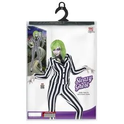 Geest In Streepjespak Betelgeuse Vrouw Kostuum -Muziek & Popsterren Winkel wdm 2018 7020 5 10