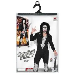 Heavy Metal Rock Star Kiss Man Kostuum -Muziek & Popsterren Winkel wdm 2018 7022 5 13
