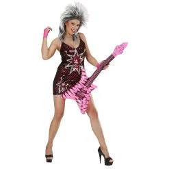 Glinsterend Sterallure Popster Vrouw Kostuum -Muziek & Popsterren Winkel wdm 2018 9464 b 12